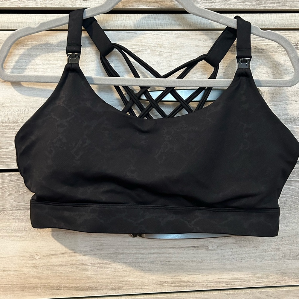 Sweat and Milk — Medium support nursing sports bra